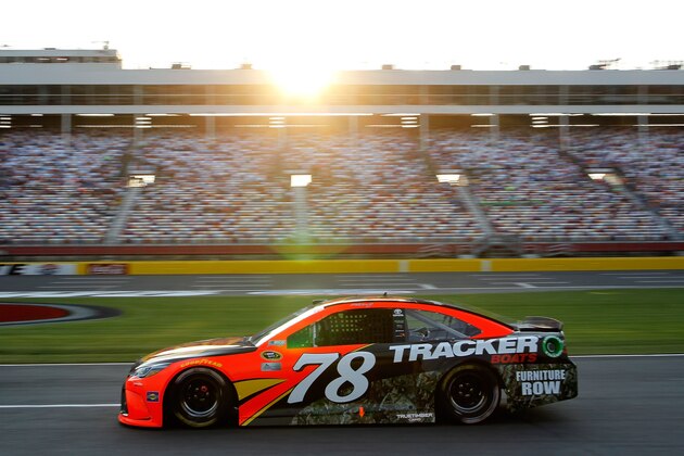 CHARLOTTE, NC - MAY 26:  Martin Truex Jr. drives the