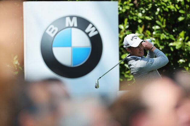 VIRGINIA WATER, ENGLAND - MAY 27:  Danny Willett of England tees off on the 16th hole during day two of the BMW PGA Championship at Wentworth on May 27, 2016 in Virginia Water, England.  (Photo by Richard Heathcote/Getty Images)