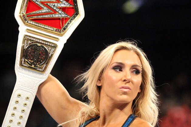 Charlotte with the Women's Championship