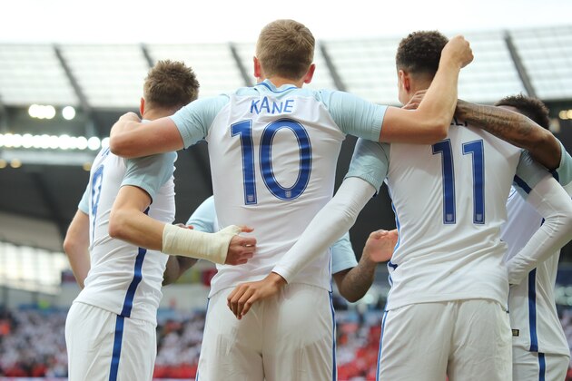 MANCHESTER, ENGLAND - MAY 22: MANCHESTER, ENGLAND - MAY 22:  during the International Friendly match between England and Turkey at Etihad Stadium on May 22, 2016 in Manchester, England. (Photo by Matthew Ashton - AMA/Getty Images)