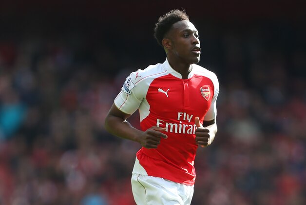 LONDON, ENGLAND - APRIL 17 :  Danny Welbeck of Arsenal during the Barclays Premier League match between Arsenal and Crystal Palace at the Emirates Stadium on April 17, 2016 in London, England.  (Photo by Catherine Ivill - AMA/Getty Images)