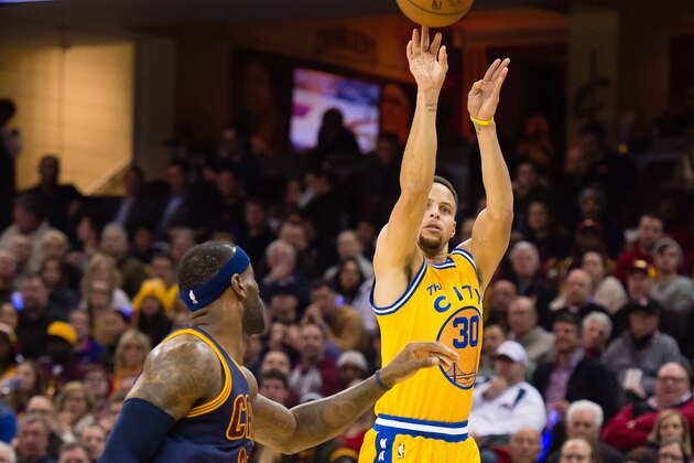 CLEVELAND, OH - JANUARY 18: Stephen Curry