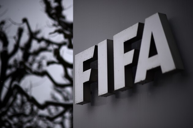 ZURICH, SWITZERLAND - FEBRUARY 25:  A FIFA logo seen near the headquarter Home of FIFA ahead of tomorrow's Extraordinary FIFA Congress to elect a new FIFA President at Hallenstadion on February 25, 2016 in Zurich, Switzerland.  (Photo by Matthias Hangst/Getty Images)