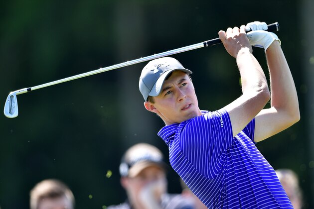 STOCKHOLM, SWEDEN - JUNE 03:  Matthew Fitzpatrick of England in action during the second round on day two of the Nordea Masters at Bro Hof Slott Golf Club on June 3, 2016 in Stockholm, Sweden.  (Photo by Stuart Franklin/Getty Images)
