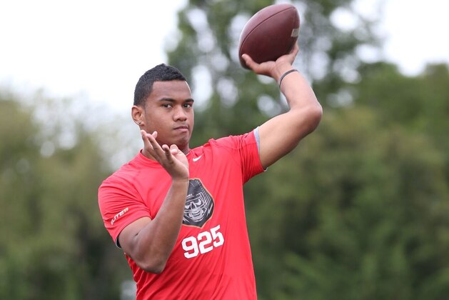 4-Star QB and Alabama pledge Tua Tagovailoa is one of 24 passers on hand at the 2016 Elite 11 Finals in Los Angeles this weekend.