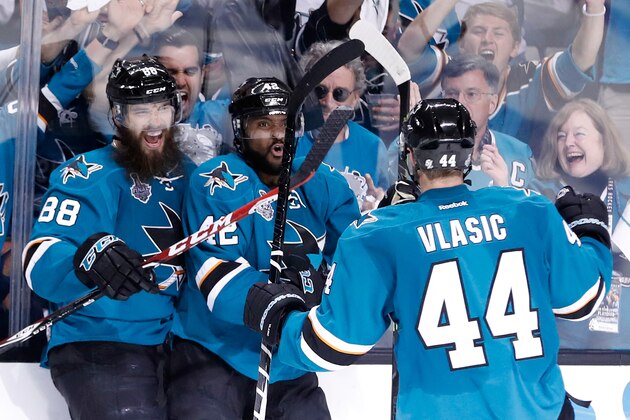 SAN JOSE, CA - JUNE 04:  Joel Ward