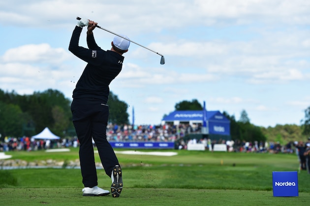 STOCKHOLM, SWEDEN - JUNE 05:  Matthew Fitzpatrick of England tees off on the 11th hole during the final round on day four of the Nordea Masters at Bro Hof Slott Golf Club on June 5, 2016 in Stockholm, Sweden.  (Photo by Stuart Franklin/Getty Images)