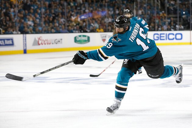 SAN JOSE, CA - JUNE 04:  Joe Thornton