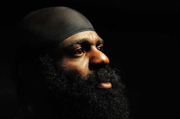 LOS ANGELES, CA - SEPTEMBER 17:  MMA Heavyweight Sensation Kimbo Slice is seen during the Workout/Media Day with Kimbo Slice and Gina Carano at the Legends Mixed Martial Arts Training Center on September 17, 2008 in Los Angeles, California.  (Photo by Robert Laberge/Getty Images)