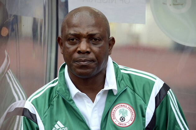 Nigeria Nigeria's coach Stephen Keshi looks on during the 2015 Africa Cup of Nations qualifying football match between Nigeria and Sudan on October 15, 2014 in Abuja. AFP PHOTO / PIUS UTOMI EKPEI        (Photo credit should read PIUS UTOMI EKPEI/AFP/Getty Images)