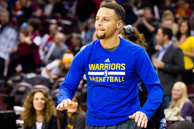CLEVELAND, OH - JANUARY 18: Stephen Curry