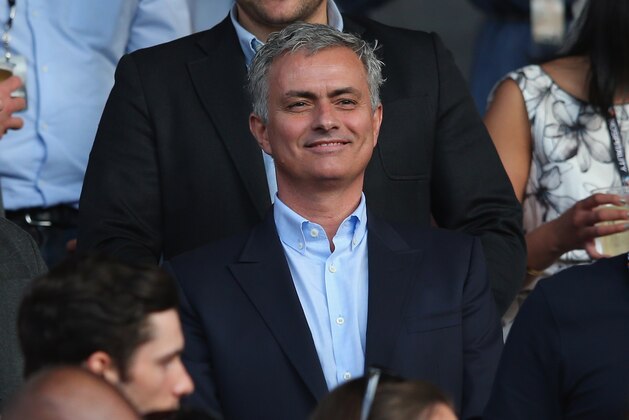 MANCHESTER, ENGLAND - JUNE 05:  Jose Mourinho the manager of Manchester United looks on during the Soccer Aid 2016 match in aid of UNICEF at Old Trafford on June 5, 2016 in Manchester, England.  (Photo by Alex Livesey/Getty Images)