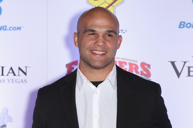 LAS VEGAS, NV - FEBRUARY 05:  UFC welterweight champion Robbie Lawler attends the eighth annual Fighters Only World Mixed Martial Arts Awards at The Palazzo Las Vegas on February 5, 2016 in Las Vegas, Nevada.  (Photo by Gabe Ginsberg/Getty Images)