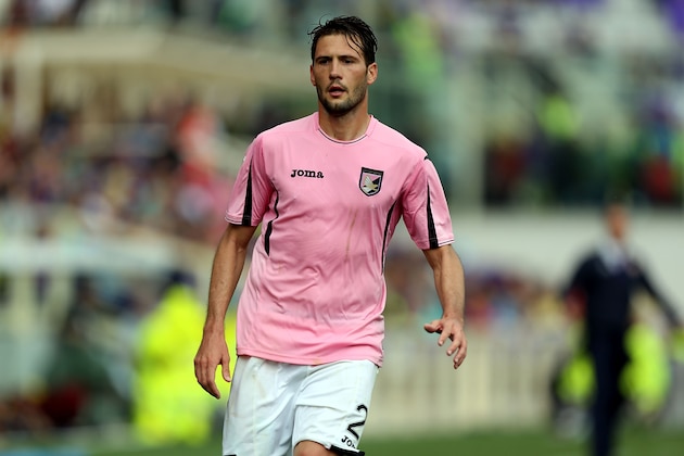 FLORENCE, ITALY - MAY 08: Franco Vazquez of US Citta di Palermo reacts during the Serie A match between ACF Fiorentina and US Citta di Palermo at Stadio Artemio Franchi on May 8, 2016 in Florence, Italy.  (Photo by Gabriele Maltinti/Getty Images)
