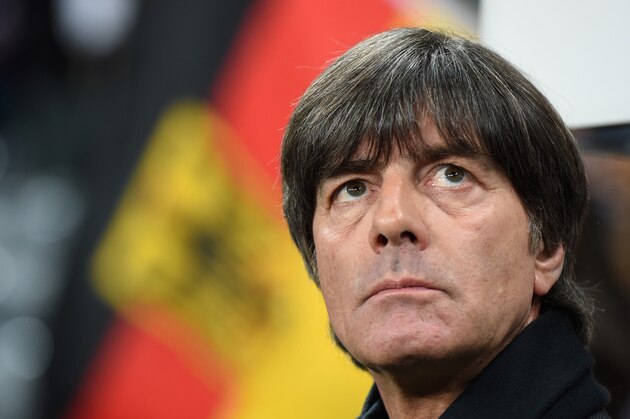 Gemany's headcoach Joachim Loew attends the friendly football match Germany vs Italy in Muinch, southern Germany, on March 29, 2016.  / AFP / CHRISTOF STACHE        (Photo credit should read CHRISTOF STACHE/AFP/Getty Images)