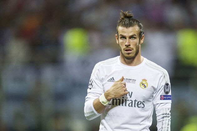 Gareth Bale of Real Madrid during the UEFA Champions League final match between Real Madrid and Atletico Madrid on May 28, 2016 at the Giuseppe Meazza San Siro stadium in Milan, Italy.(Photo by VI Images via Getty Images)