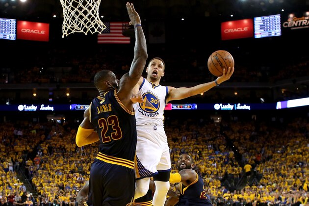 OAKLAND, CA - JUNE 05:  Stephen Curry