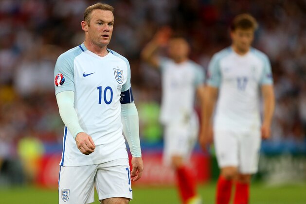 MARSEILLE, FRANCE - JUNE 11: Wayne Rooney of England during the UEFA EURO 2016 Group B match between England and Russia at Stade Velodrome on June 11, 2016 in Marseille, France. (Photo by Catherine Ivill - AMA/Getty Images)