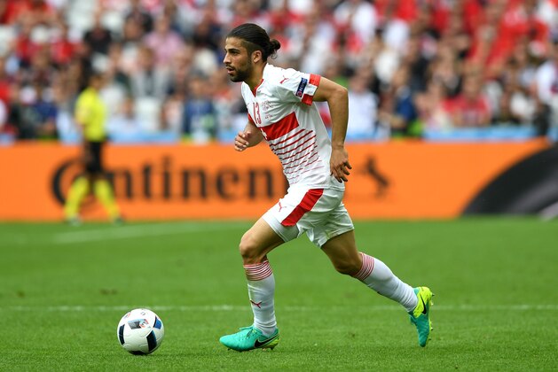 LENS, FRANCE - JUNE 11:  Ricardo Rodriguez of Switzerland in action during the UEFA EURO 2016 Group A match between Albania and Switzerland at Stade Bollaert-Delelis on June 11, 2016 in Lens, France.  (Photo by Shaun Botterill/Getty Images)