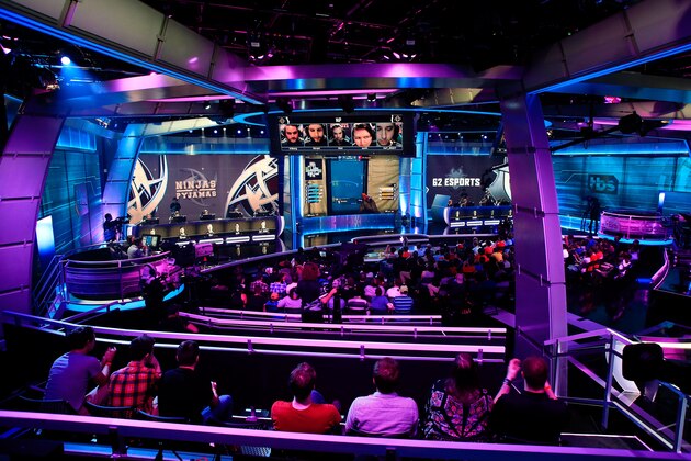 ATLANTA, GA - JUNE 03: A general view of action between Ninjas in Pyjamas and G2 Esports at the ELeague Arena at Turner Studios on June 3, 2016 in Atlanta, Georgia. (Photo by Daniel Shirey/Getty Images)