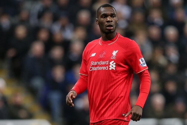Liverpool's Christian Benteke during the English Premier League soccer match between Newcastle United and Liverpool at St James' Park, Newcastle, England, Sunday, Dec. 6, 2015. (AP Photo/Scott Heppell)