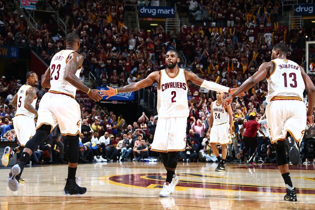 CLEVELAND, OH - JUNE 8: Kyrie Irving