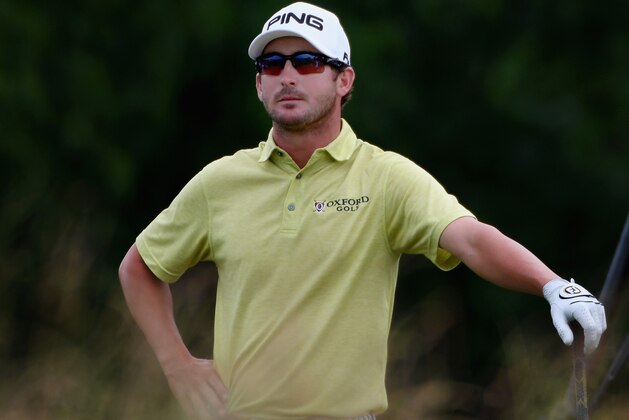 OAKMONT, PA - JUNE 16: Andrew Landry of the United States stands on the fourth tee  during the first round of the U.S. Open at Oakmont Country Club on June 16, 2016 in Oakmont, Pennsylvania.  (Photo by Ross Kinnaird/Getty Images)