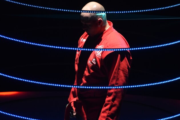 SAITAMA, JAPAN - DECEMBER 31:  Fedor Emelianenko of Russia enters the ring prior to the bout Rizin Fighting World Grand Prix against Singh Jaideef of India during the Rizin Iza Saltation at Saitama Super Arena on December 31, 2015 in Saitama, Japan.  (Photo by Etsuo Hara/Getty Images)