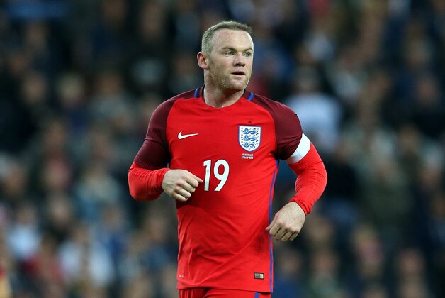 England's Wayne Rooney during the International friendly soccer match between England and Australia at the Stadium of Light, Sunderland, England, Friday, May 27, 2016. (AP Photo/Scott Heppell)
