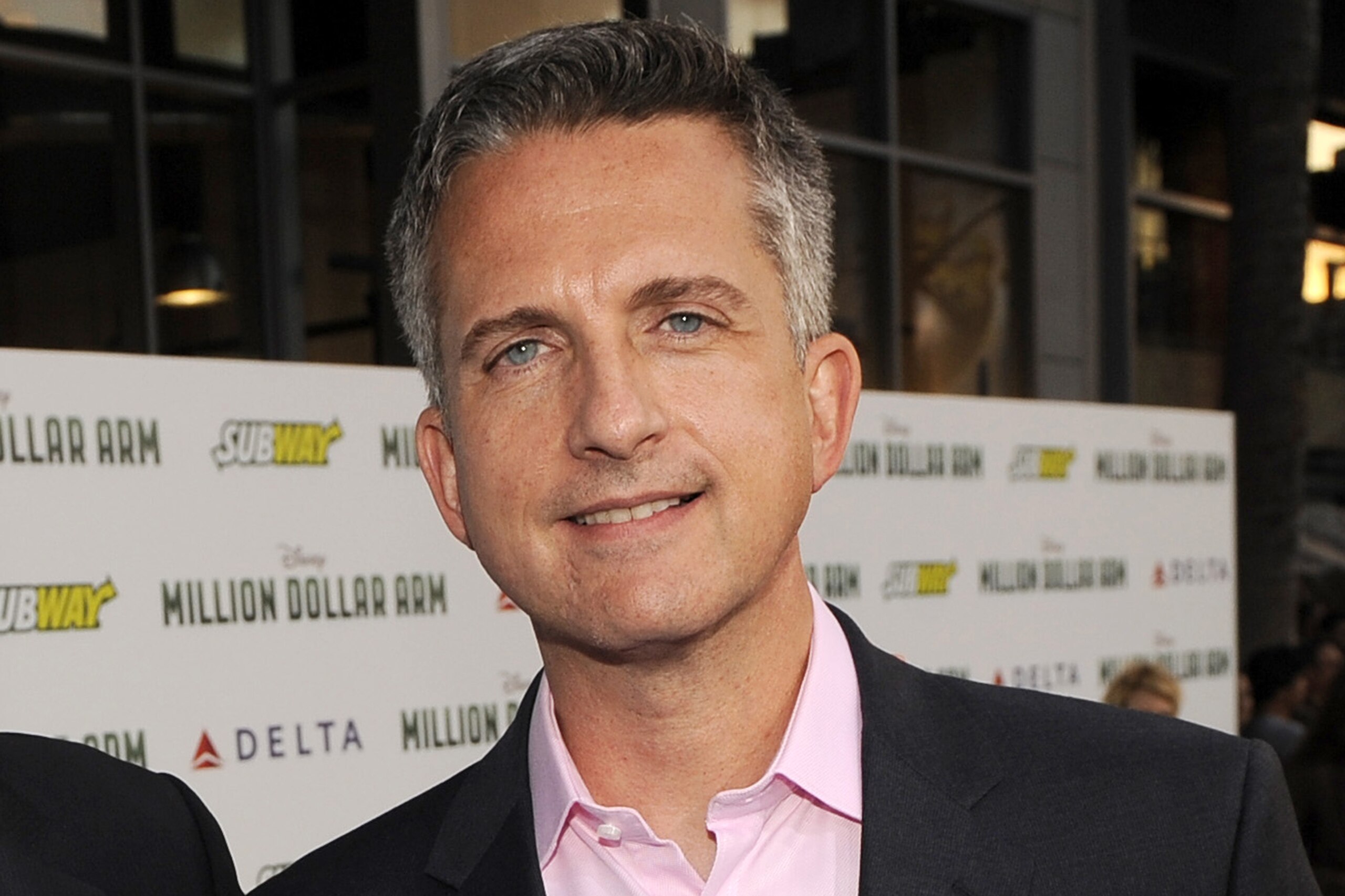 FILE - In this May 6, 2014 file photo, Bill Simmons arrives at the world premiere of