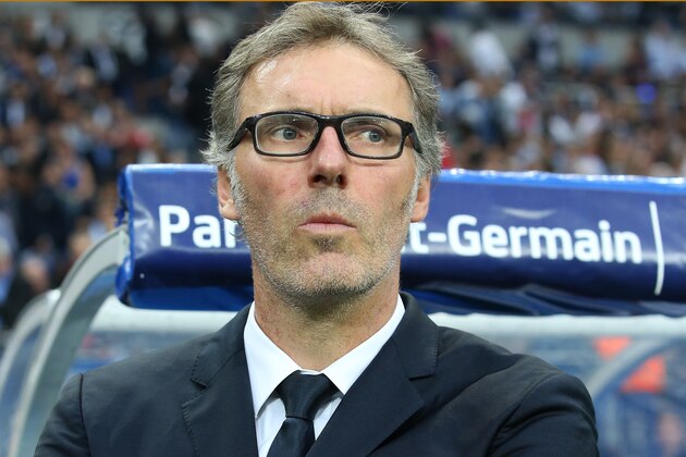 PARIS, FRANCE - MAY 21: Coach of PSG Laurent Blanc looks on during the French Cup Final match between Paris Saint-Germain (PSG) and Olympique de Marseille (OM) at Stade de France on May 21, 2016 in Saint-Denis nearby Paris, France. (Photo by Jean Catuffe/Getty Images)