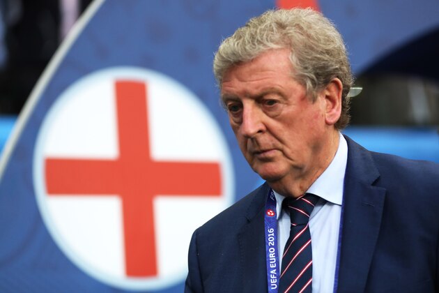 SAINT-ETIENNE, FRANCE - JUNE 20:  Roy Hodgson manager of England looks on during the UEFA EURO 2016 Group B match between Slovakia v England at Stade Geoffroy-Guichard on June 20, 2016 in Saint-Etienne, France. (Photo by Ian MacNicol/Getty Images)