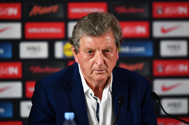 CHANTILLY, FRANCE - JUNE 28:  Roy Hodgson speaks during a press conference on June 28, 2016 in Chantilly, France.  (Photo by Dan Mullan/Getty Images)
