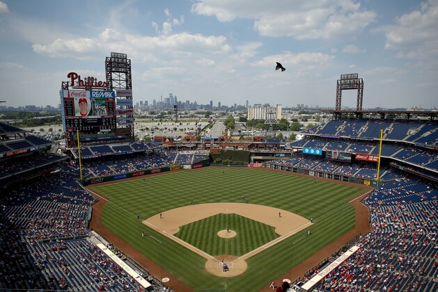 The Philadelphia Phillies play a baseball game against the Arizona Diamondbacks at Citizens Bank Park, Monday, June 20, 2016, in Philadelphia. (AP Photo/Matt Slocum)