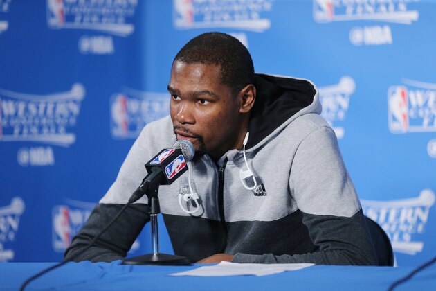 OAKLAND, CA - MAY 26:  Kevin Durant
