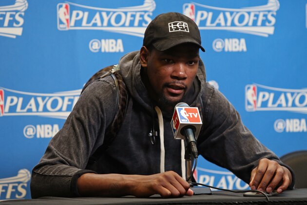 SAN ANTONIO, TX - MAY 10:  Kevin Durant