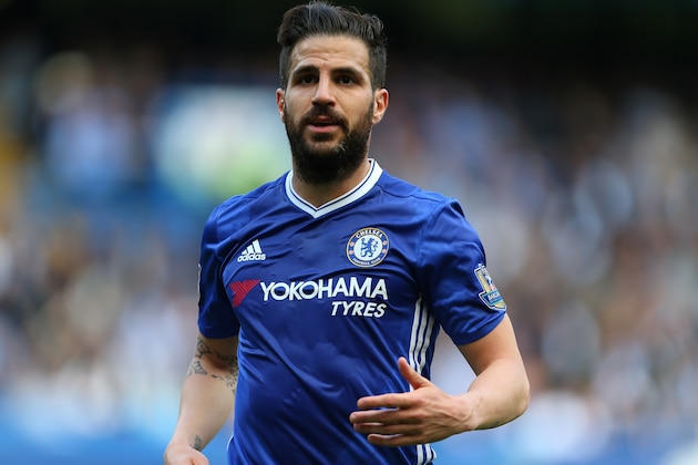 LONDON, ENGLAND - MAY 15: Cesc Fabregas of Chelsea during the Barclays Premier League match between Chelsea and Leicester City at Stamford Bridge on May 15, 2016 in London, England. (Photo by Catherine Ivill - AMA/Getty Images) LONDON, ENGLAND - MAY 15: Cesc Fabregas of Chelsea during the Barclays Premier League match between Chelsea and Leicester City at Stamford Bridge on May 15, 2016 in London, England. (Photo by Catherine Ivill - AMA/Getty Images)