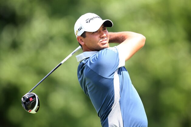Jul 1, 2016; Akron, OH, USA;  Jason Day of Australia tees off on the sixth hole during the second round of the Bridgestone Invitational at Firestone Country Club - South Course. Mandatory Credit: Charles LeClaire-USA TODAY Sports