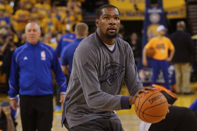 OAKLAND, CA - MAY 30:  Kevin Durant