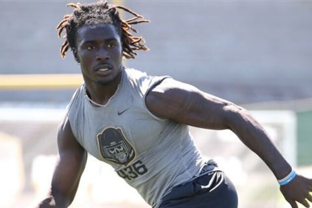 Linebacker Dylan Moses is a two-time participant at The Opening.