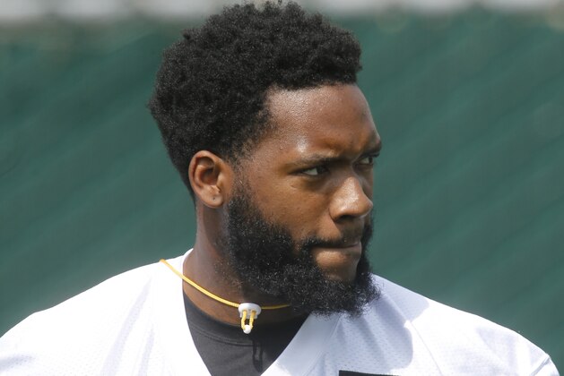 Pittsburgh Steelers tight end Ladarius Green during NFL football practice, Tuesday, May 31, 2016, in Pittsburgh. (AP Photo/Keith Srakocic)