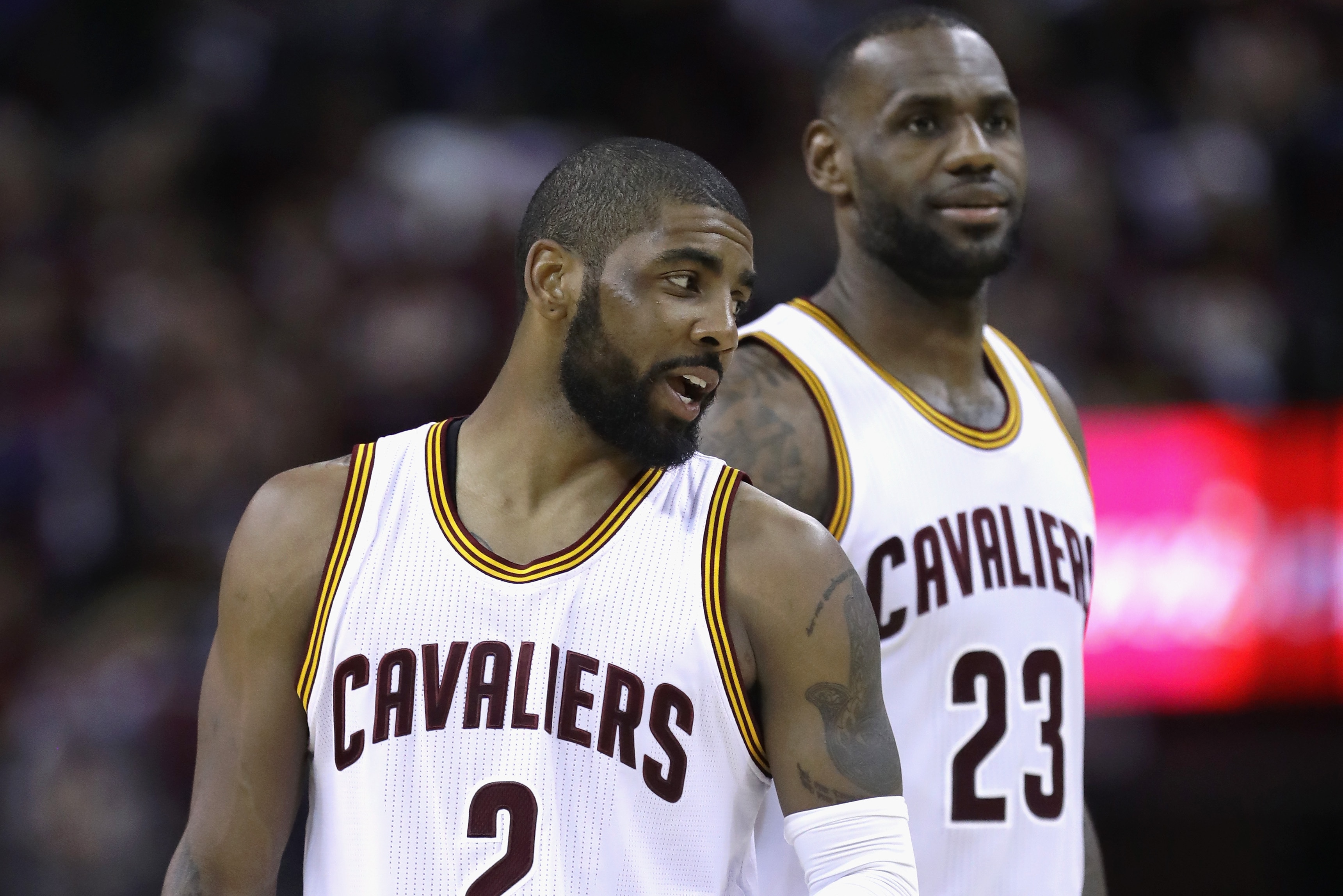 lebron james and kyrie irving