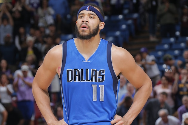 SACRAMENTO, CA - MARCH 27: JaVale McGee #11 of the Dallas Mavericks looks on during the game against the Sacramento Kings on March 27, 2016 at Sleep Train Arena in Sacramento, California. NOTE TO USER: User expressly acknowledges and agrees that, by downloading and or using this photograph, User is consenting to the terms and conditions of the Getty Images Agreement. Mandatory Copyright Notice: Copyright 2016 NBAE (Photo by Rocky Widner/NBAE via Getty Images)
