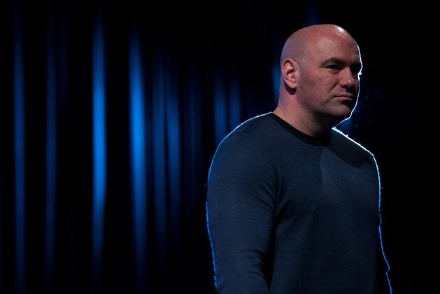 LAS VEGAS, NEVADA - JANUARY 01:  UFC President Dana White walks around backstage before the UFC 195 weigh-ins at the MGM Grand Hotel/Casino on January 1, 2016 in Las Vegas Nevada. (Photo by Brandon Magnus/Zuffa LLC/Zuffa LLC via Getty Images)