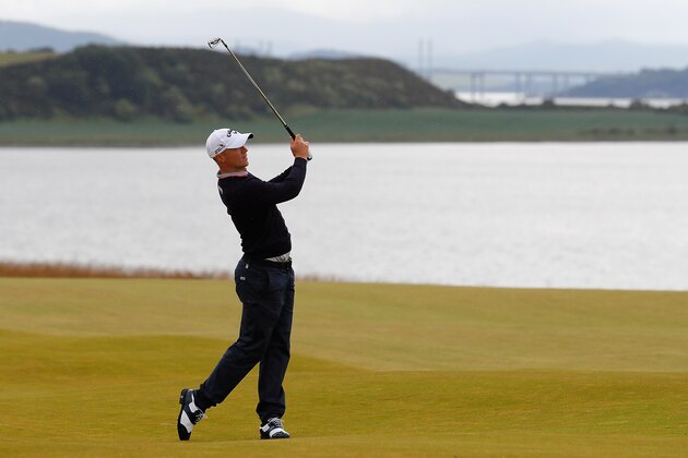 INVERNESS, SCOTLAND - JULY 10:  Alex Noren of Sweden hits his 2nd shot on the 7th hole during the final round of the AAM Scottish Open at Castle Stuart Golf Links on July 10, 2016 in Inverness, Scotland.  (Photo by Kevin C. Cox/Getty Images)