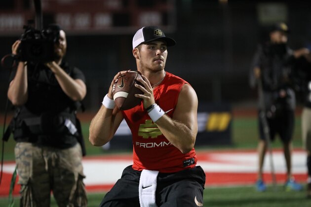 Georgia QB commit Jake Fromm was one of a handful of Bulldogs pledges who performed well at The Opening