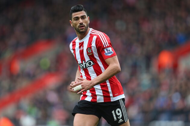 SOUTHAMPTON, ENGLAND - MARCH 20:  Graziano Pelle of Southampton during the Barclays Premier League match between Southampton and Liverpool on March 20, 2016 in Southampton, United Kingdom.  (Photo by Catherine Ivill - AMA/Getty Images)