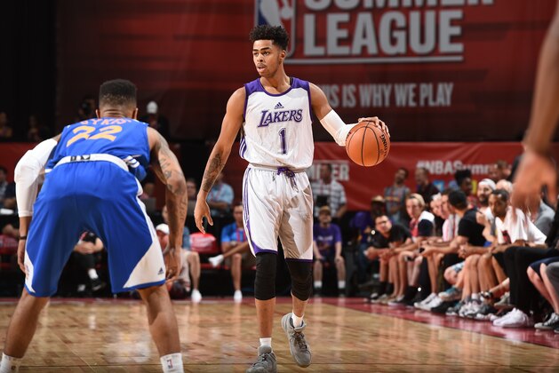 LAS VEGAS, NV - JULY 11:  DAngelo Russell