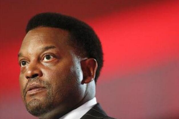 Texas A&M coach Kevin Sumlin speaks to the media at the Southeastern Conference NCAA college football media days, Tuesday, July 12, 2016, in Hoover, Ala. (AP Photo/Brynn Anderson)