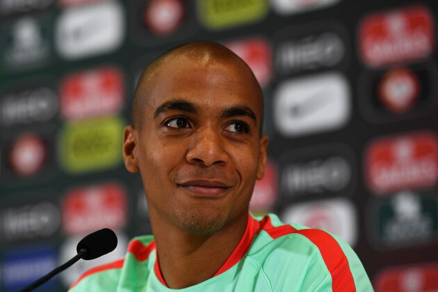 Portugal's midfielder Joao Mario holds a press conference at the team's training ground in Marcoussis, south of Paris, on July 8, 2016, ahead of their Euro 2016 final football match against France. / AFP / FRANCISCO LEONG (Photo credit should read FRANCISCO LEONG/AFP/Getty Images) Portugal's midfielder Joao Mario holds a press conference at the team's training ground in Marcoussis, south of Paris, on July 8, 2016, ahead of their Euro 2016 final football match against France. / AFP / FRANCISCO LEONG (Photo credit should read FRANCISCO LEONG/AFP/Getty Images)